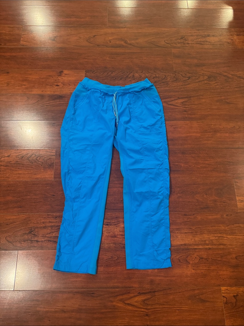 lululemon athletica Electric Blue Drawstring Track Pants